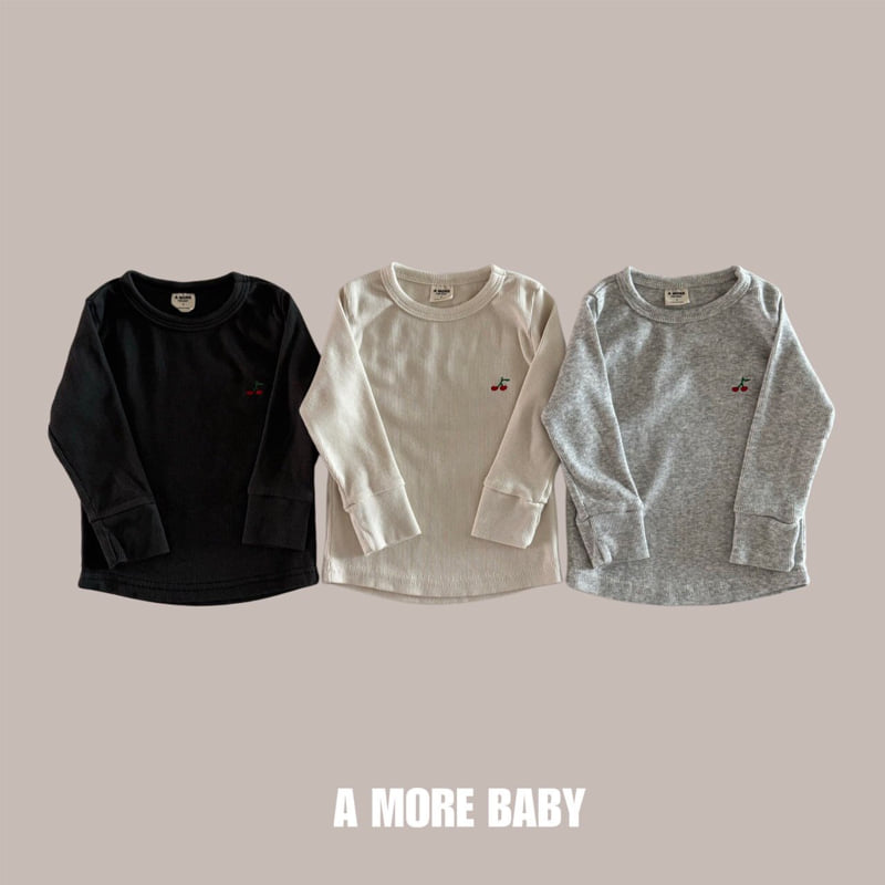 Amore - Korean Baby Fashion - #babyfever - Bebe Cherry Tee