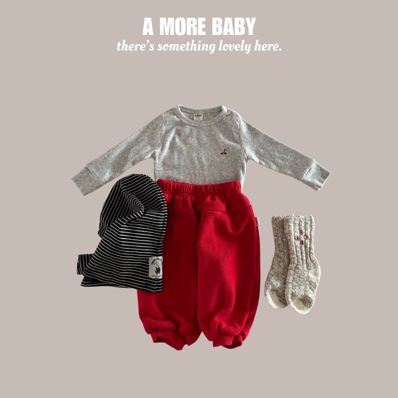 Amore - Korean Baby Fashion - #babygirlfashion - Bebe Cherry Tee - 2