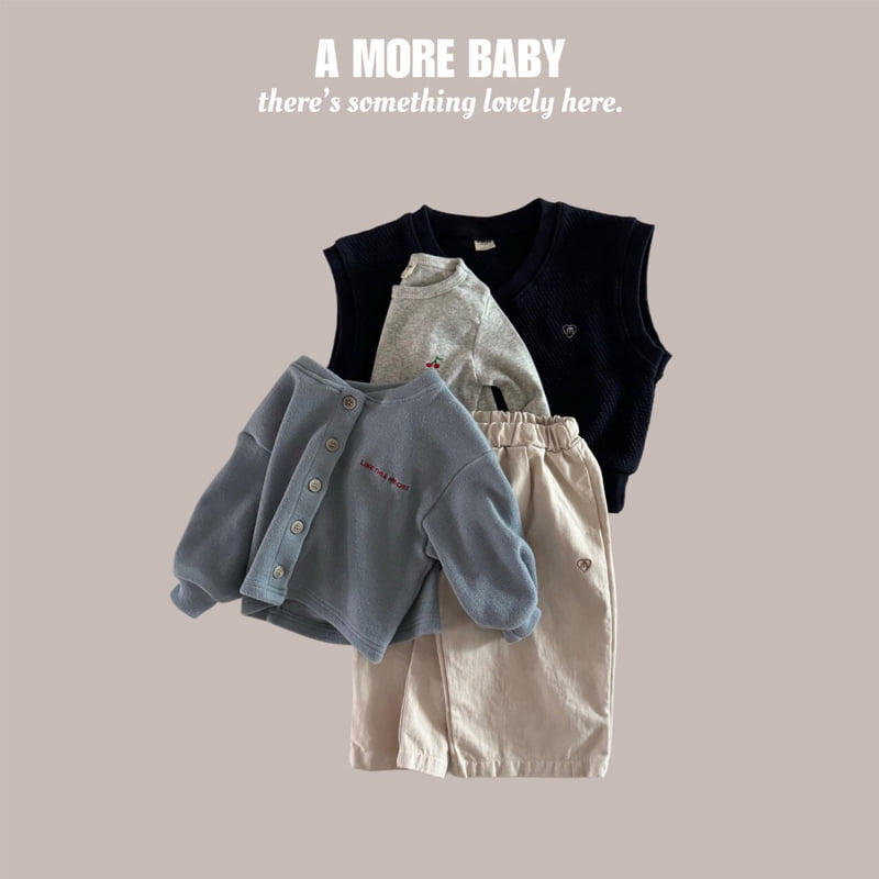 Amore - Korean Baby Fashion - #babyoutfit - Bebe Peanut Vest - 9