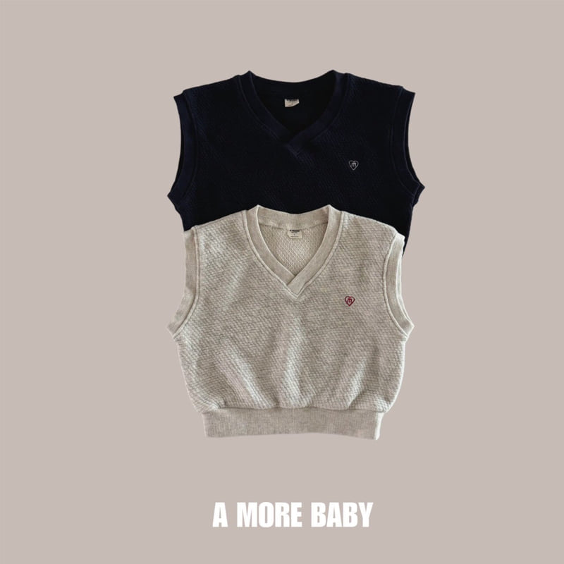 Amore - Korean Baby Fashion - #onlinebabyboutique - Bebe Peanut Vest - 11