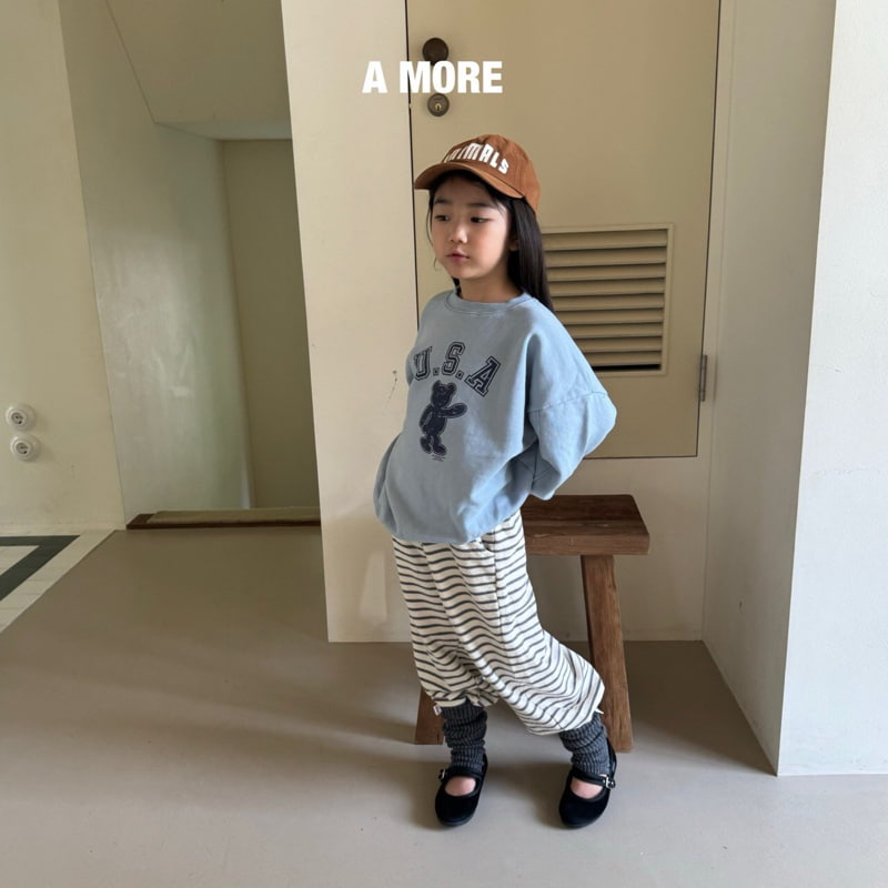 Amore - Korean Children Fashion - #discoveringself - USA Bear Sweatshirts - 10