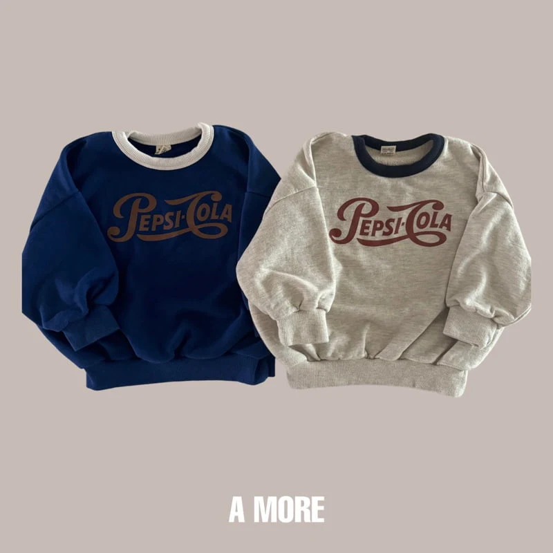 Amore - Korean Children Fashion - #kidzfashiontrend - Pepsi Sweatshirts - 2