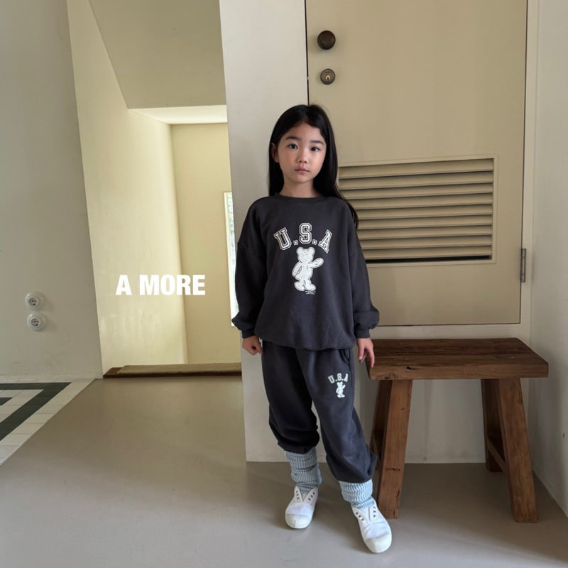 Amore - Korean Children Fashion - #toddlerclothing - USA Bear Pants - 4