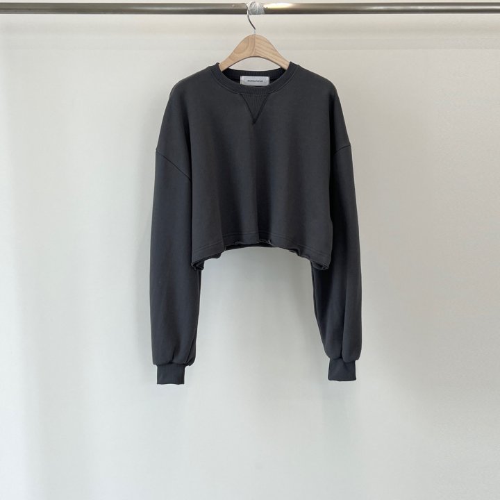 Another Avenue - Korean Women Fashion - #momslook - Dekki Cut Sweatshirts - 5