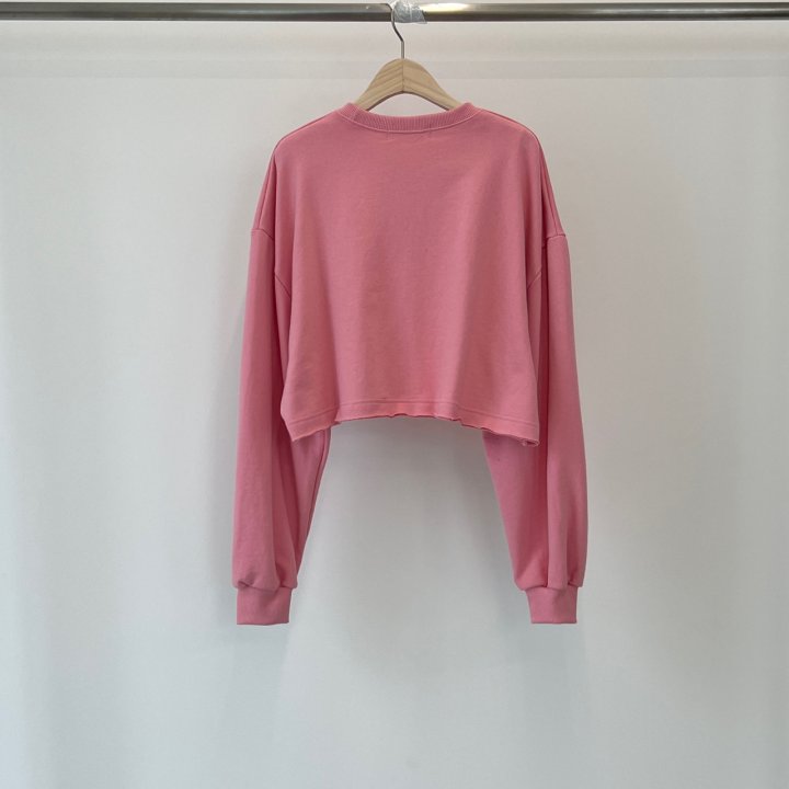 Another Avenue - Korean Women Fashion - #restrostyle - Dekki Cut Sweatshirts - 10