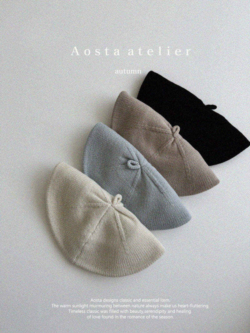 Aosta - Korean Children Fashion - #Kfashion4kids - Knit Beret