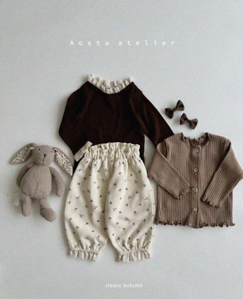 Aosta - Korean Children Fashion - #childofig - Camellia Cardigan - 5