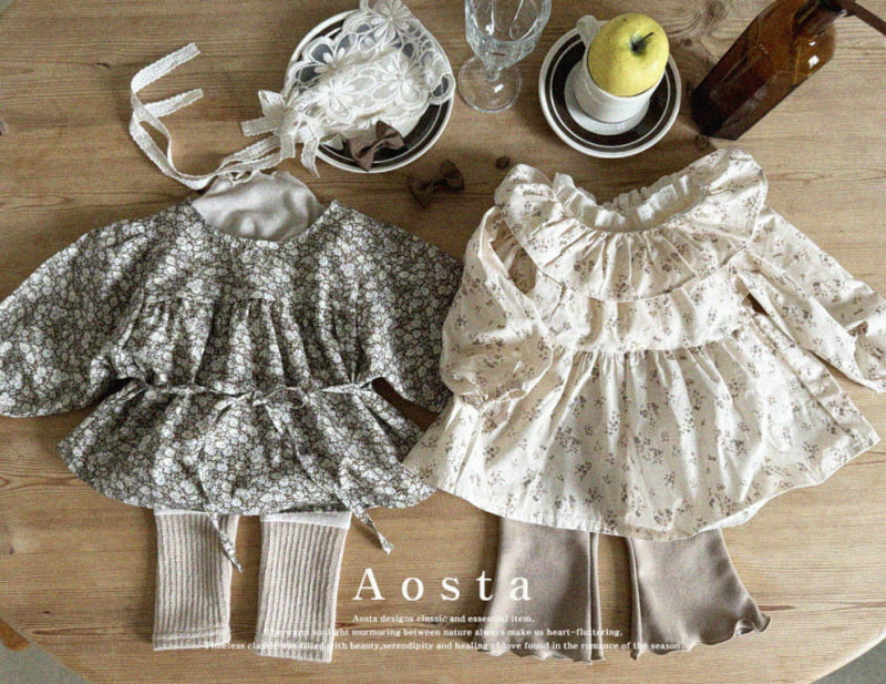 Aosta - Korean Children Fashion - #childofig - Olivia Blouse - 4