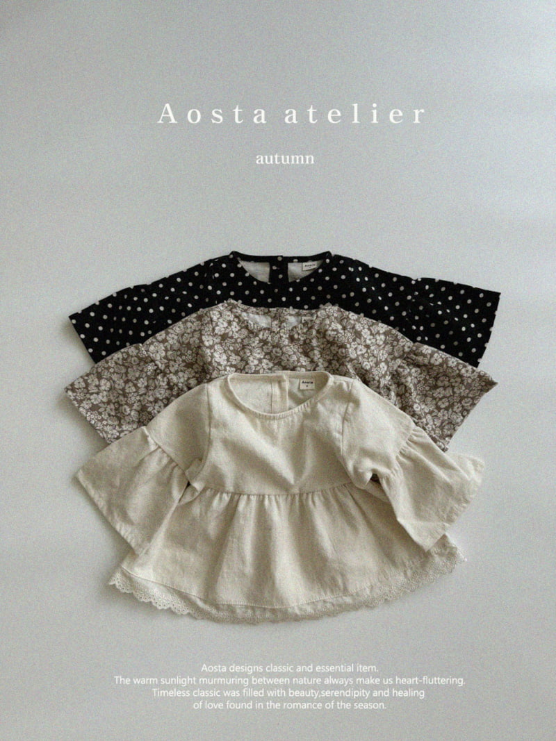 Aosta - Korean Children Fashion - #childofig - Bongbong Blouse