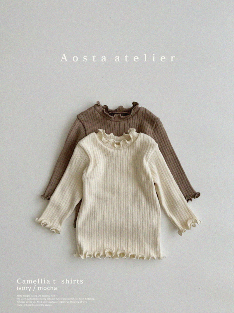 Aosta - Korean Children Fashion - #childofig - Camellia Tee