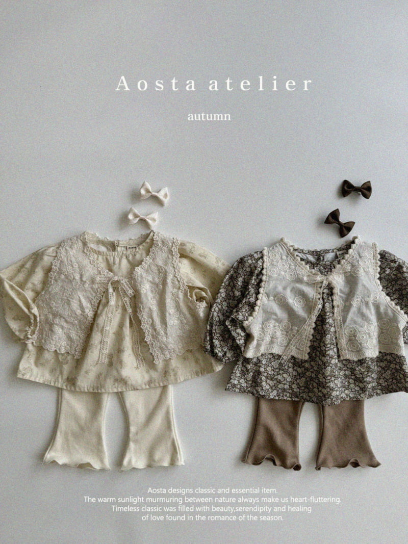 Aosta - Korean Children Fashion - #childofig - Lace Vest - 10