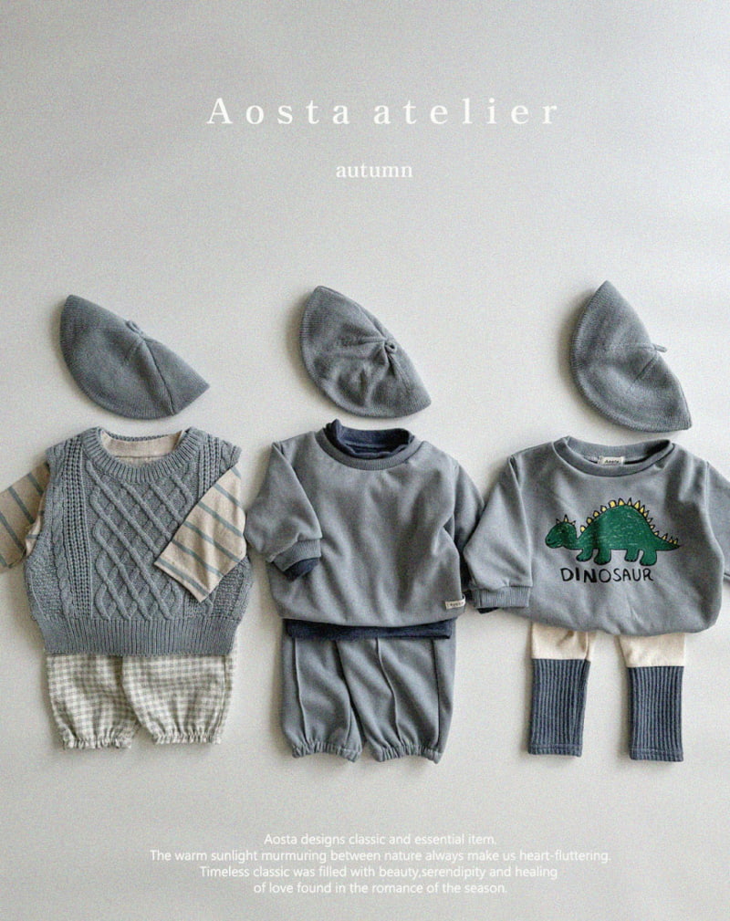 Aosta - Korean Children Fashion - #childofig - Dino Sweatshirts - 11