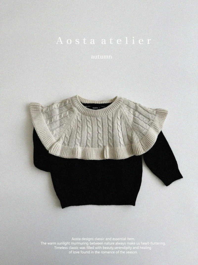 Aosta - Korean Children Fashion - #childrensboutique - Knit Cape Tee - 12