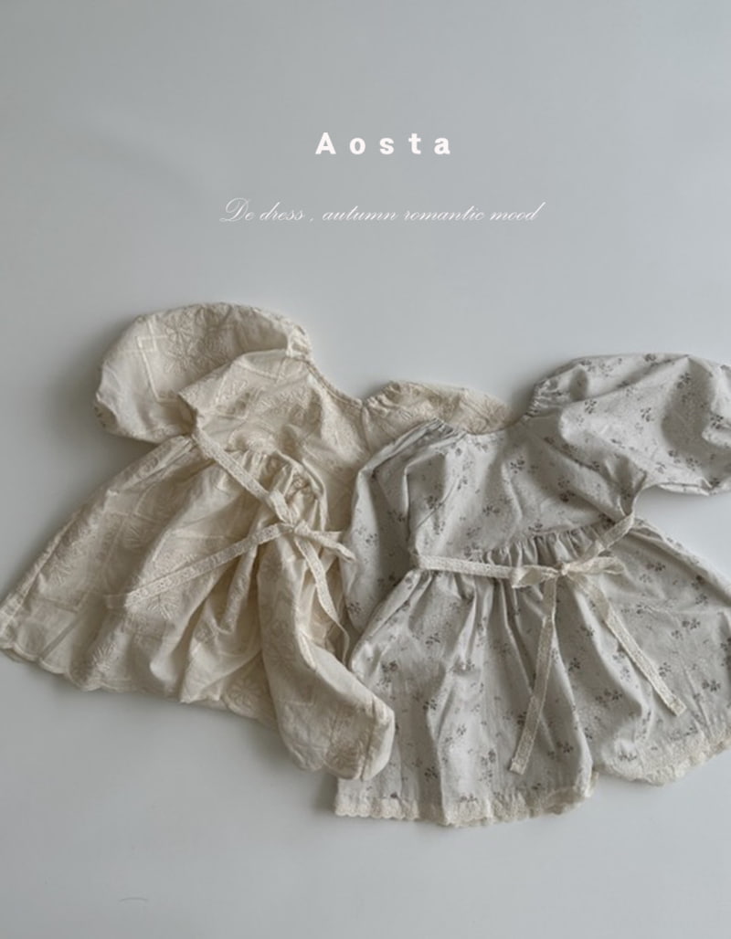 Aosta - Korean Children Fashion - #childrensboutique - D Dress