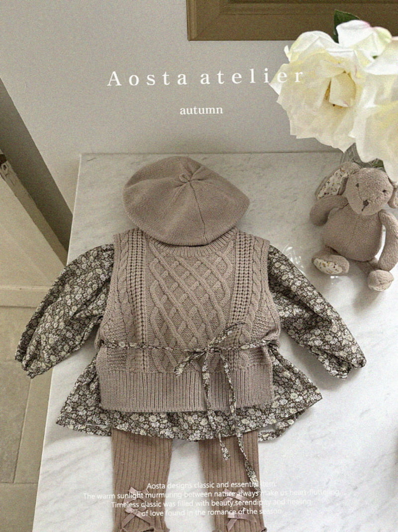 Aosta - Korean Children Fashion - #childrensboutique - Knit Vest - 7