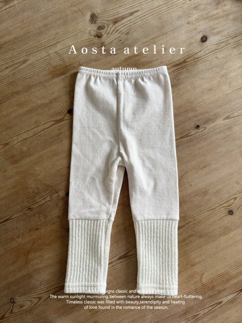 Aosta - Korean Children Fashion - #designkidswear - Stretchy Leggings - 12