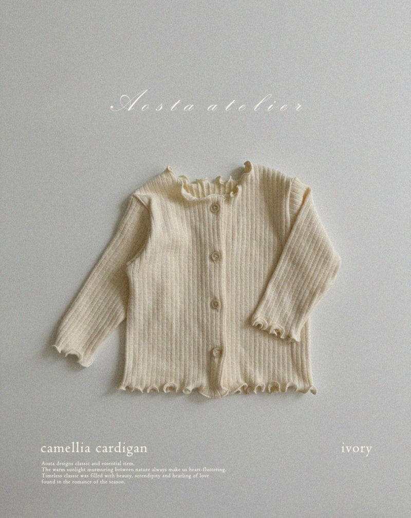 Aosta - Korean Children Fashion - #designkidswear - Camellia Cardigan - 8