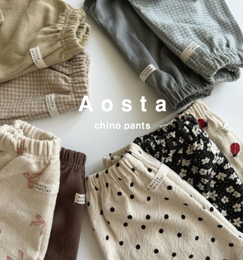 Aosta - Korean Children Fashion - #designkidswear - Chino Pants - 2