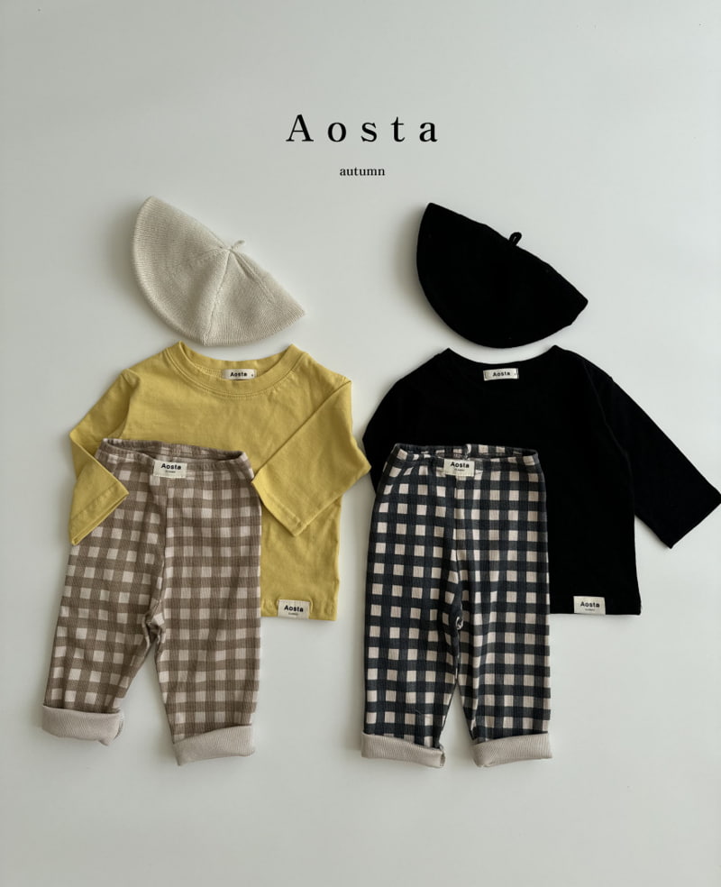 Aosta - Korean Children Fashion - #designkidswear - Essential Tee - 10