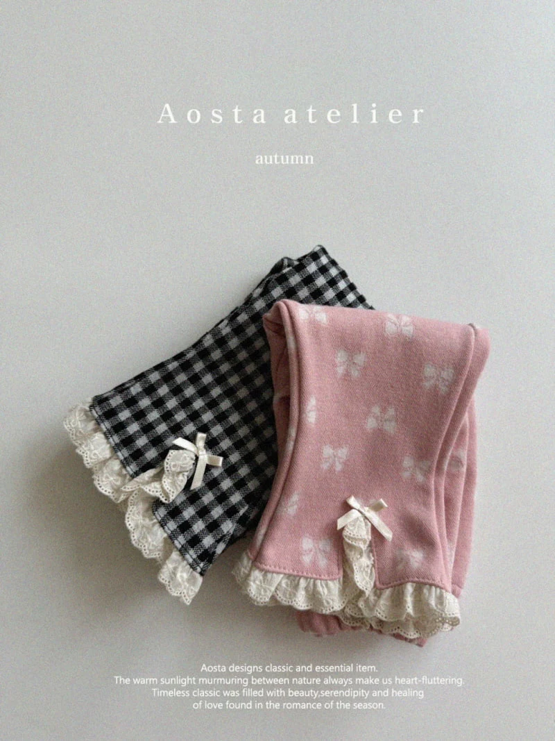 Aosta - Korean Children Fashion - #childrensboutique - Ribbon Pants - 4