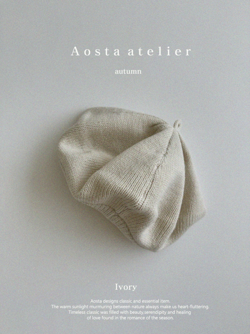 Aosta - Korean Children Fashion - #designkidswear - Knit Beret - 9