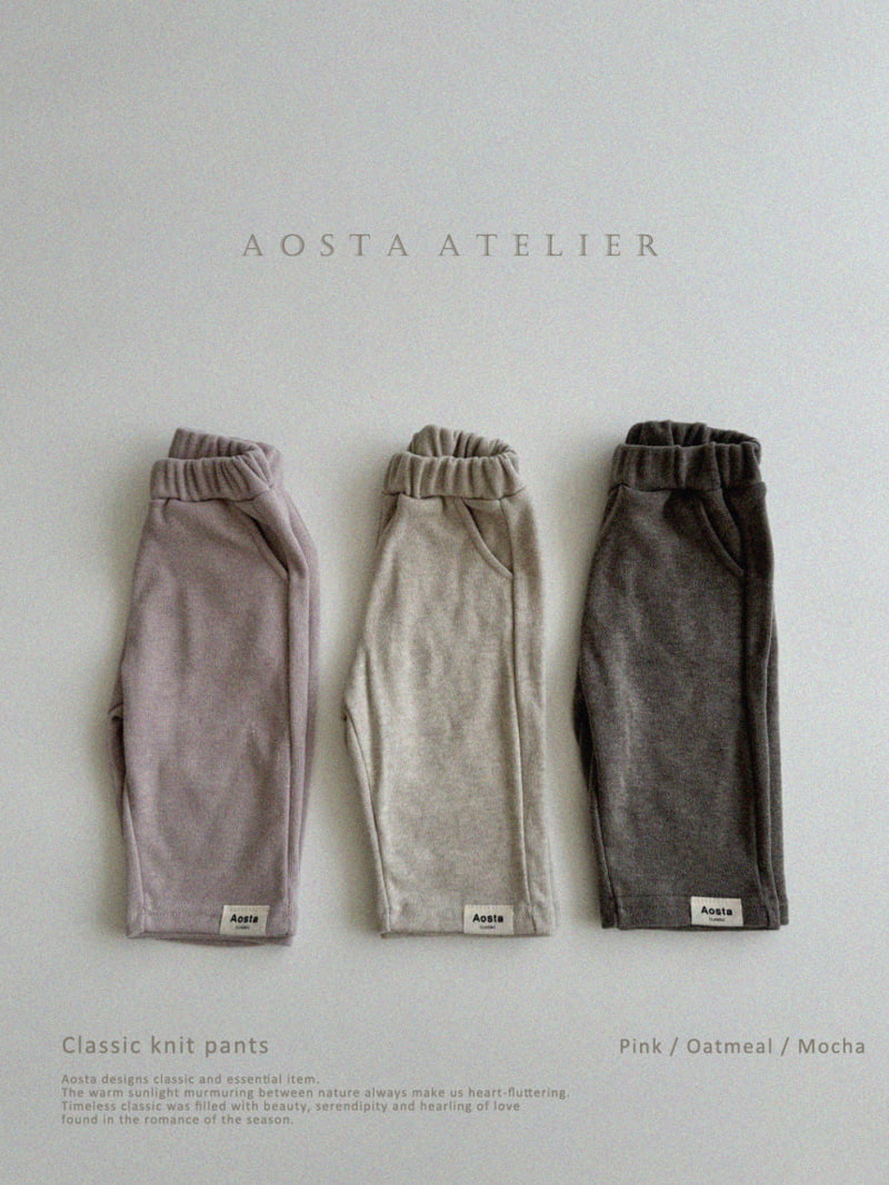 Aosta - Korean Children Fashion - #designkidswear - Classic Pants - 7