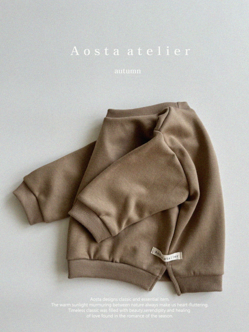 Aosta - Korean Children Fashion - #discoveringself - Jogger Sweatshirts - 8