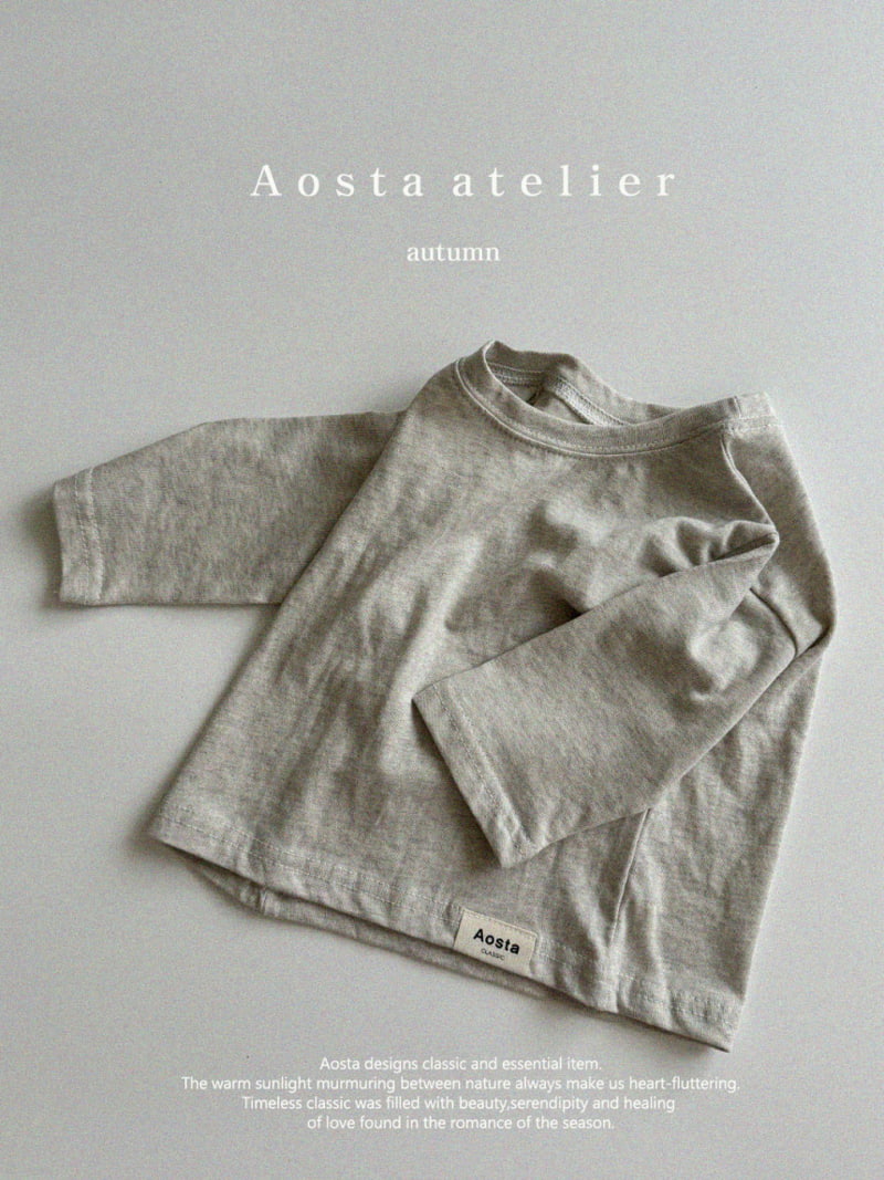 Aosta - Korean Children Fashion - #discoveringself - Essential Tee - 11