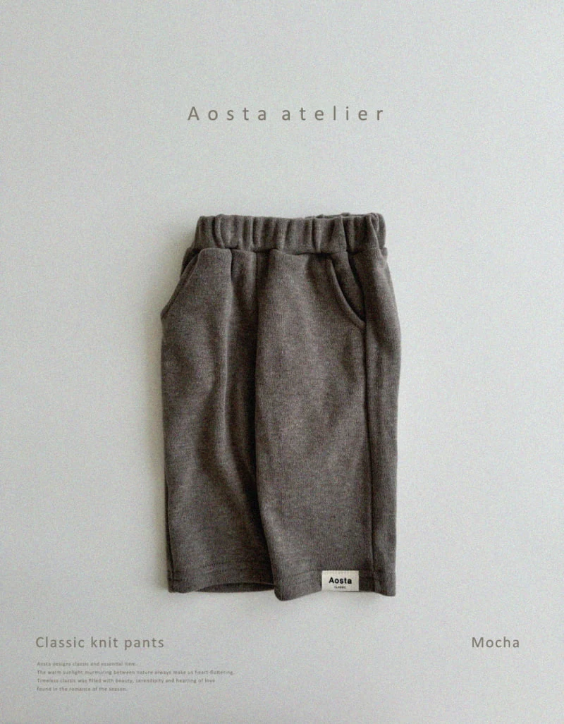 Aosta - Korean Children Fashion - #discoveringself - Classic Pants - 8