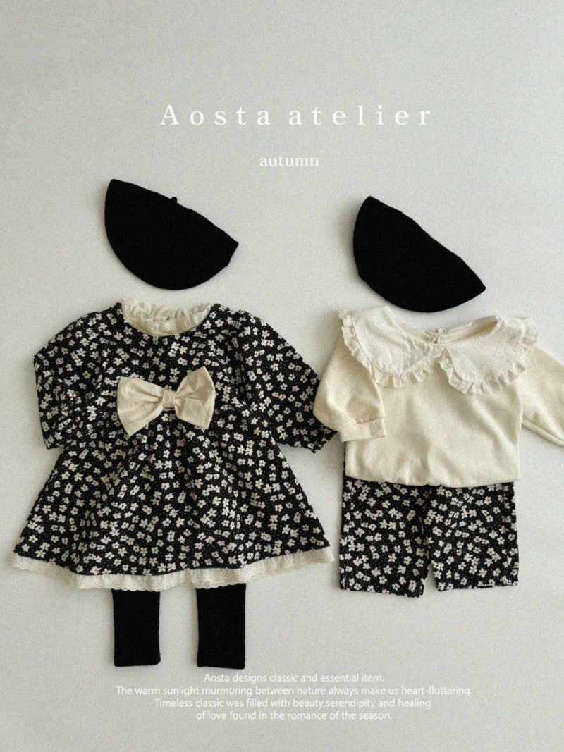 Aosta - Korean Children Fashion - #fashionkids - Ribbon One-piece - 7