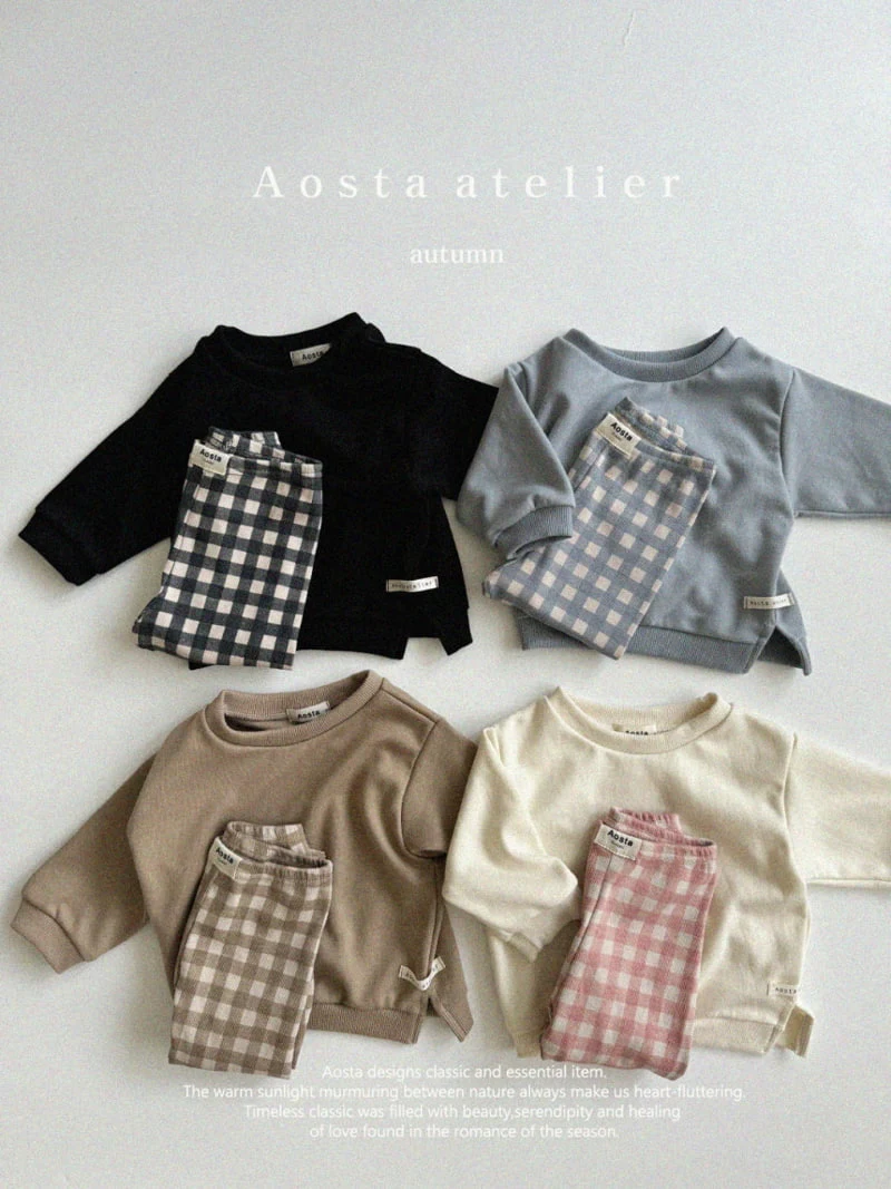 Aosta - Korean Children Fashion - #kidsshorts - Check Leggings - 3