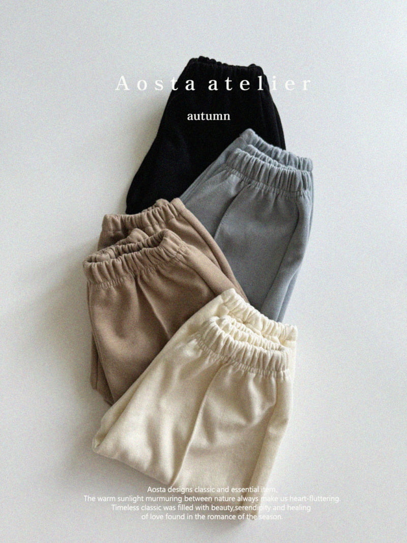 Aosta - Korean Children Fashion - #kidsshorts - Jogger Pants