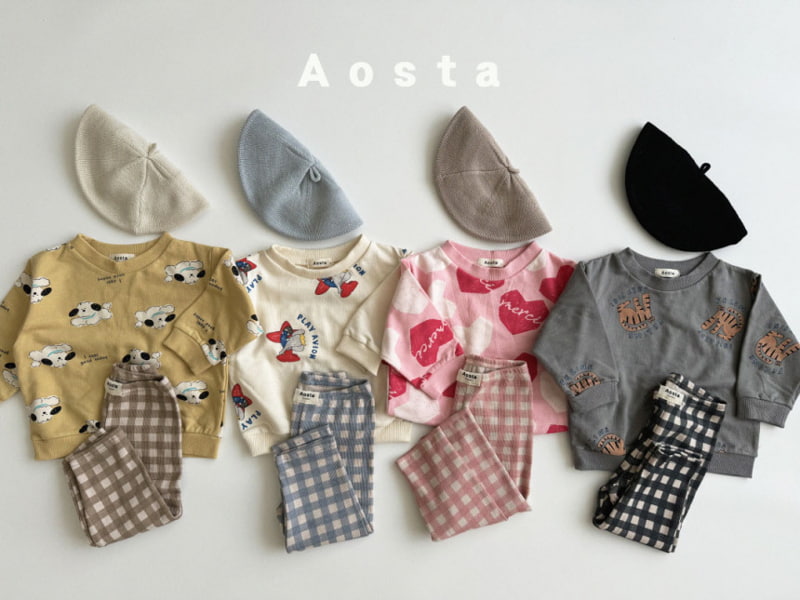 Aosta - Korean Children Fashion - #kidsshorts - Check Leggings - 4