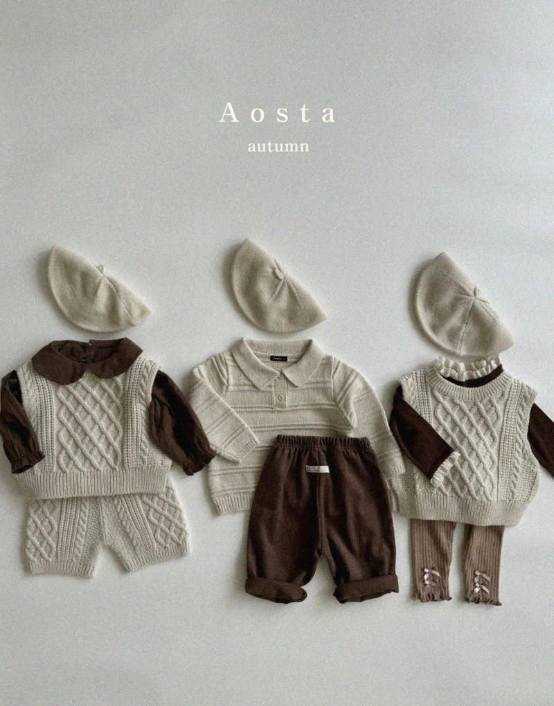 Aosta - Korean Children Fashion - #kidsstore - Eyelet Tee - 11