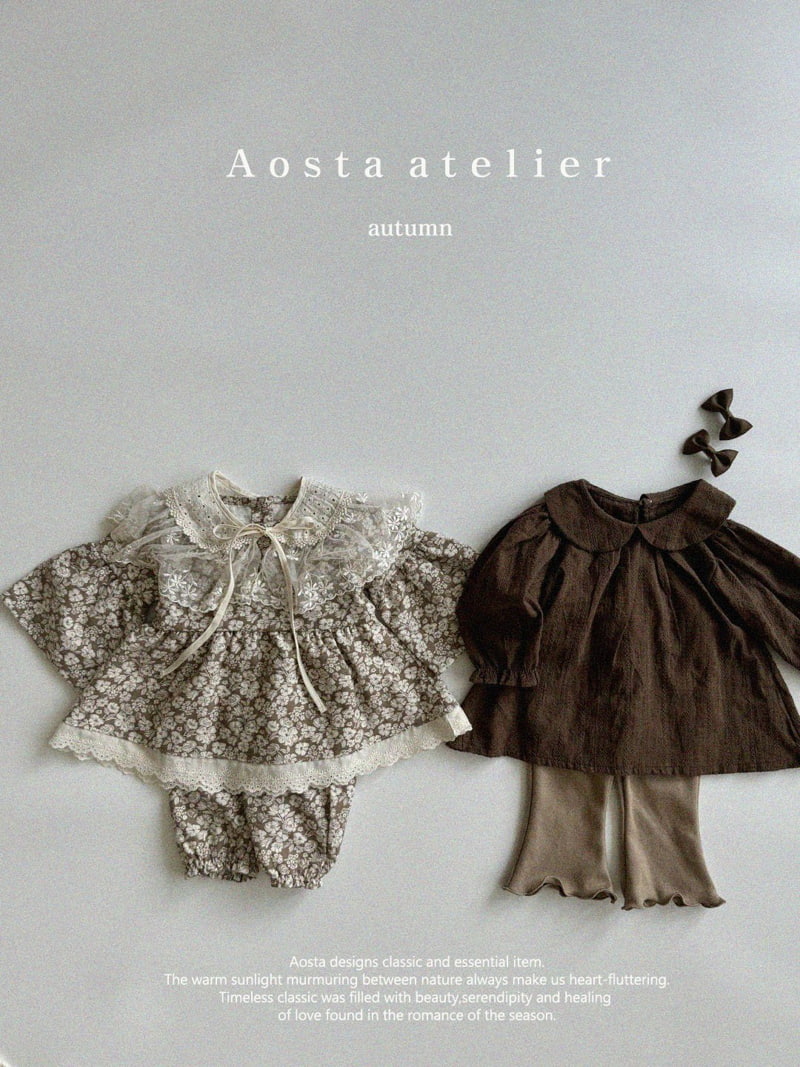 Aosta - Korean Children Fashion - #kidsshorts - Lace Cape - 4