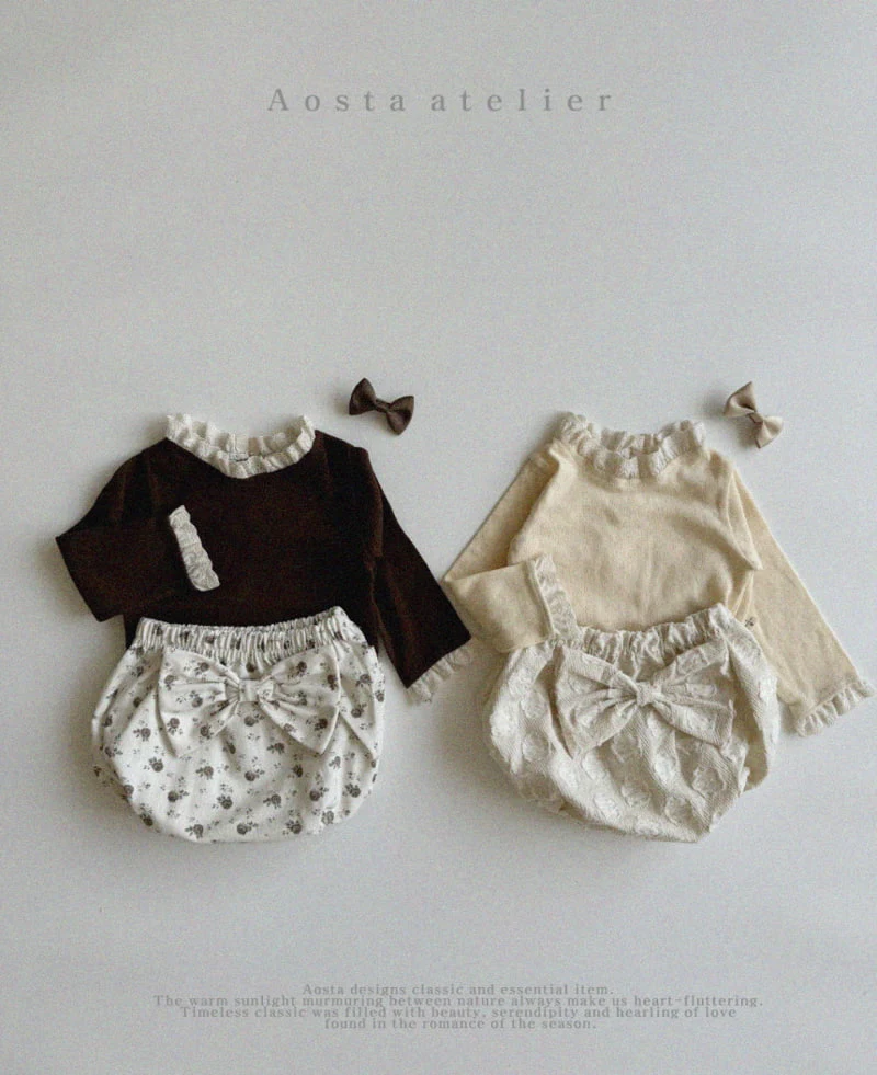 Aosta - Korean Children Fashion - #Kfashion4kids - Flower Bloomer - 4