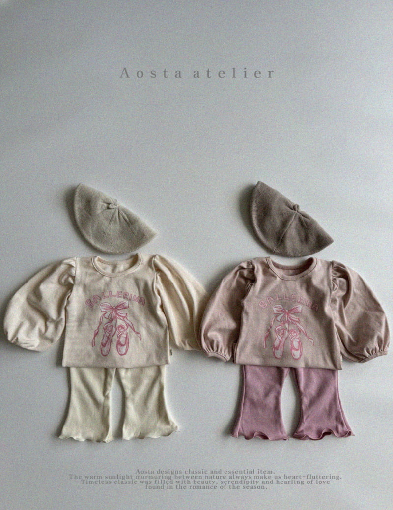 Aosta - Korean Children Fashion - #littlefashionista - Ballerina Tee - 3