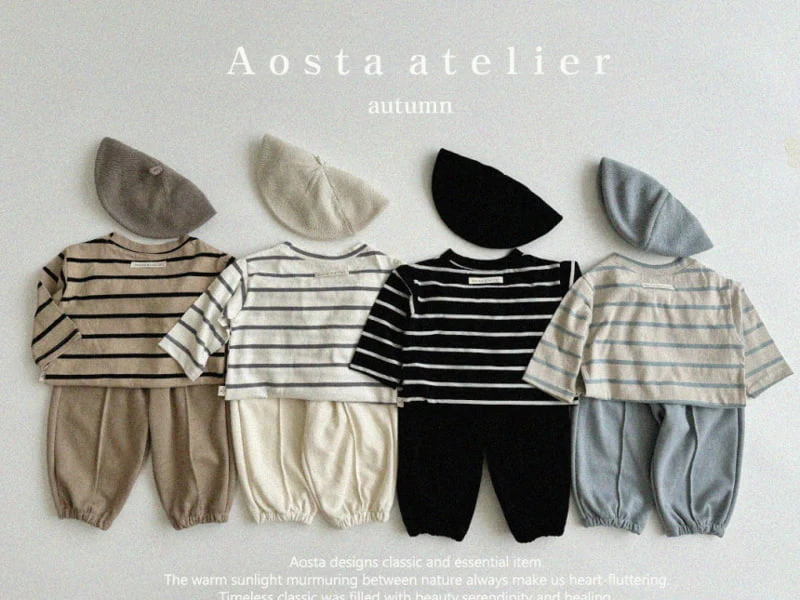 Aosta - Korean Children Fashion - #littlefashionista - Jogger Pants - 5