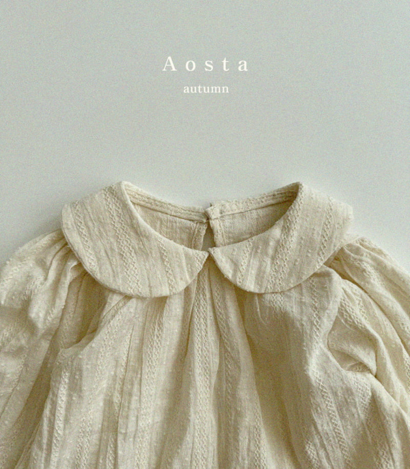 Aosta - Korean Children Fashion - #littlefashionista - Collar Blouse - 11