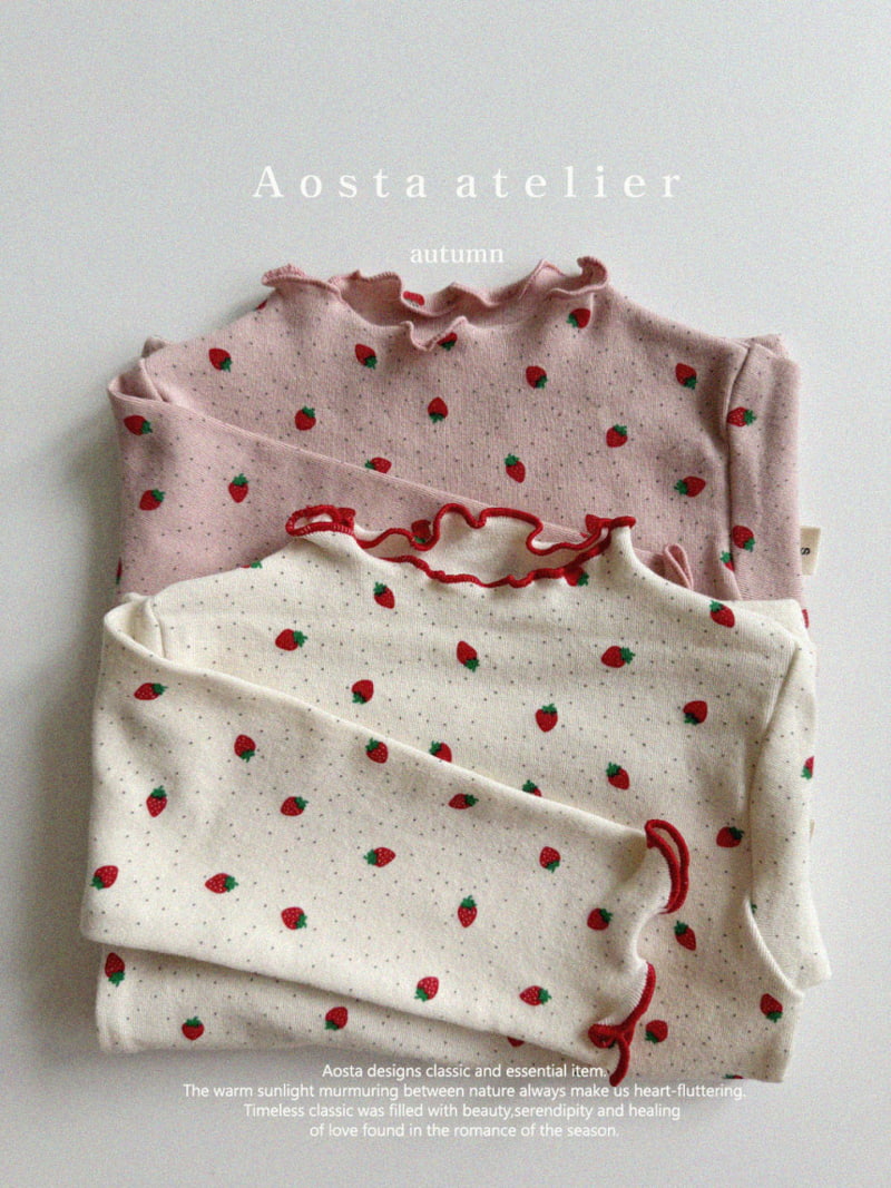 Aosta - Korean Children Fashion - #Kfashion4kids - Strawberry Easywear - 4