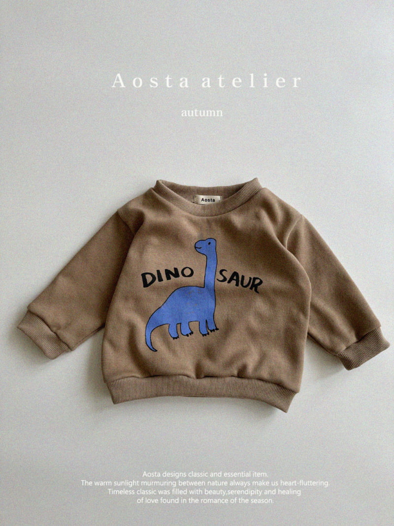 Aosta - Korean Children Fashion - #magicofchildhood - Dino Sweatshirts - 8