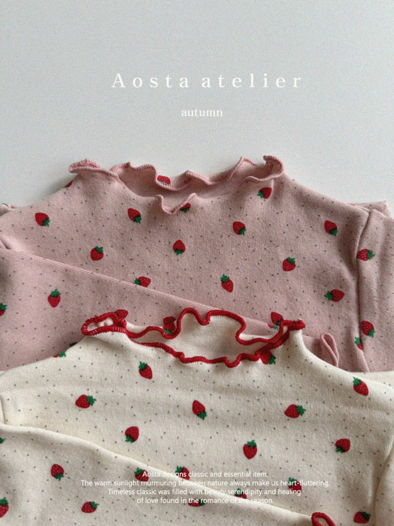 Aosta - Korean Children Fashion - #magicofchildhood - Strawberry Easywear - 5