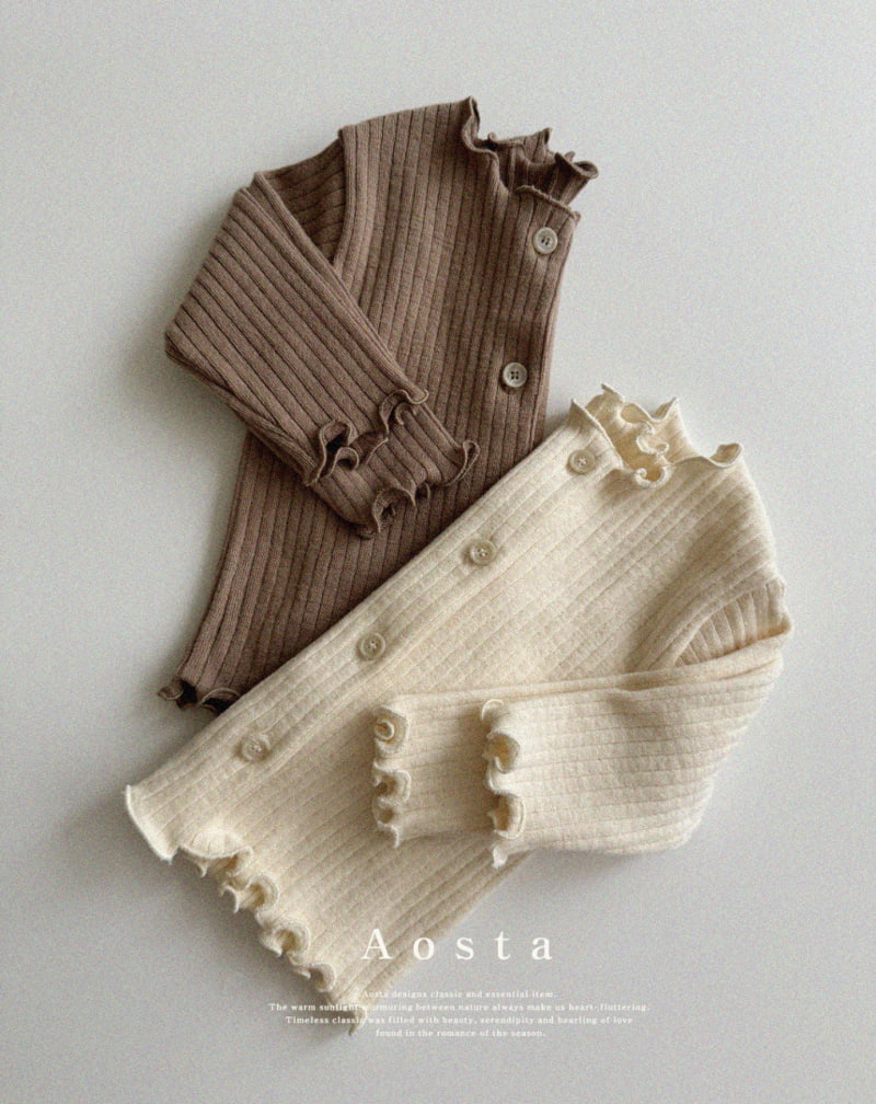 Aosta - Korean Children Fashion - #minifashionista - Camellia Cardigan - 3