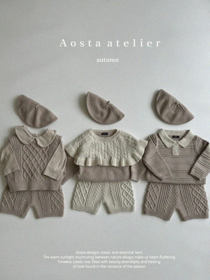 Aosta - Korean Children Fashion - #minifashionista - Knit Half Pants - 7