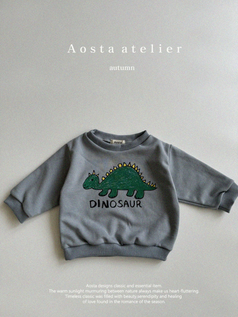 Aosta - Korean Children Fashion - #minifashionista - Dino Sweatshirts - 9