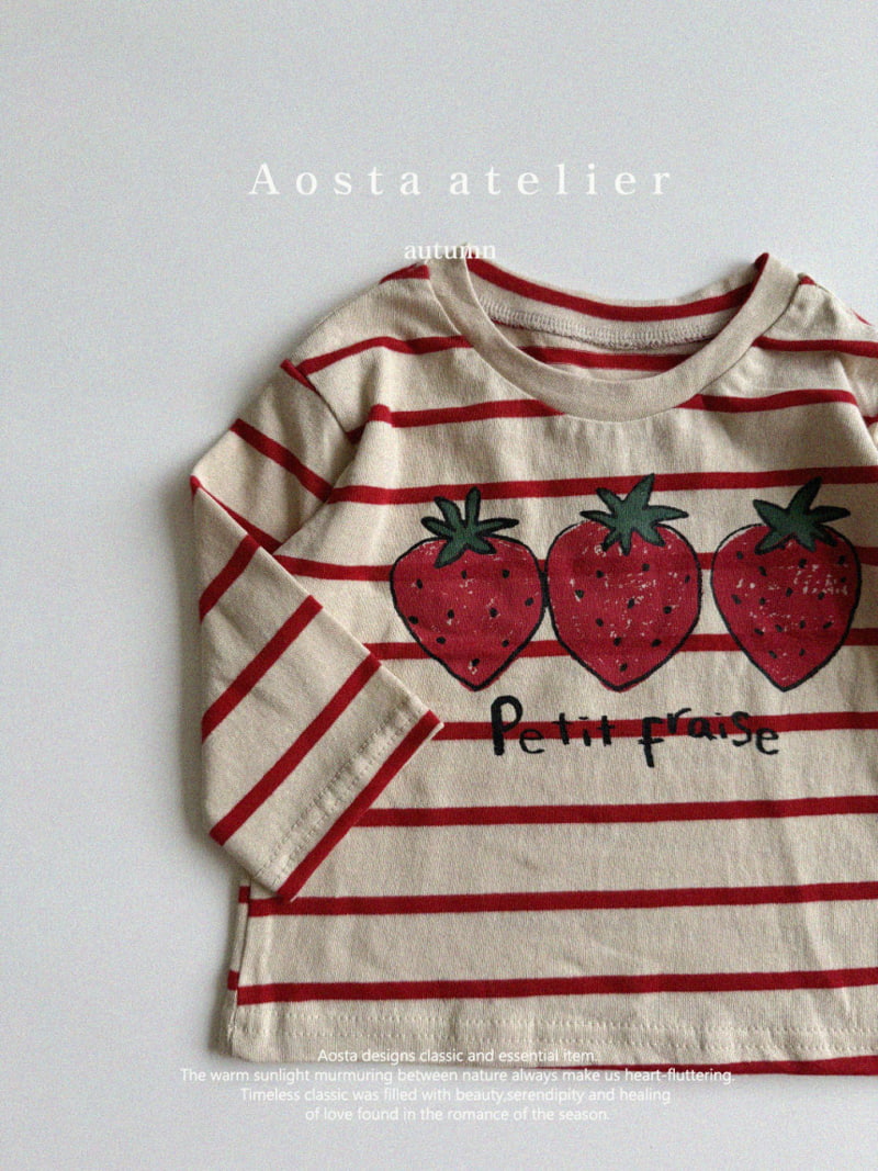 Aosta - Korean Children Fashion - #minifashionista - Strawberry Tee - 7