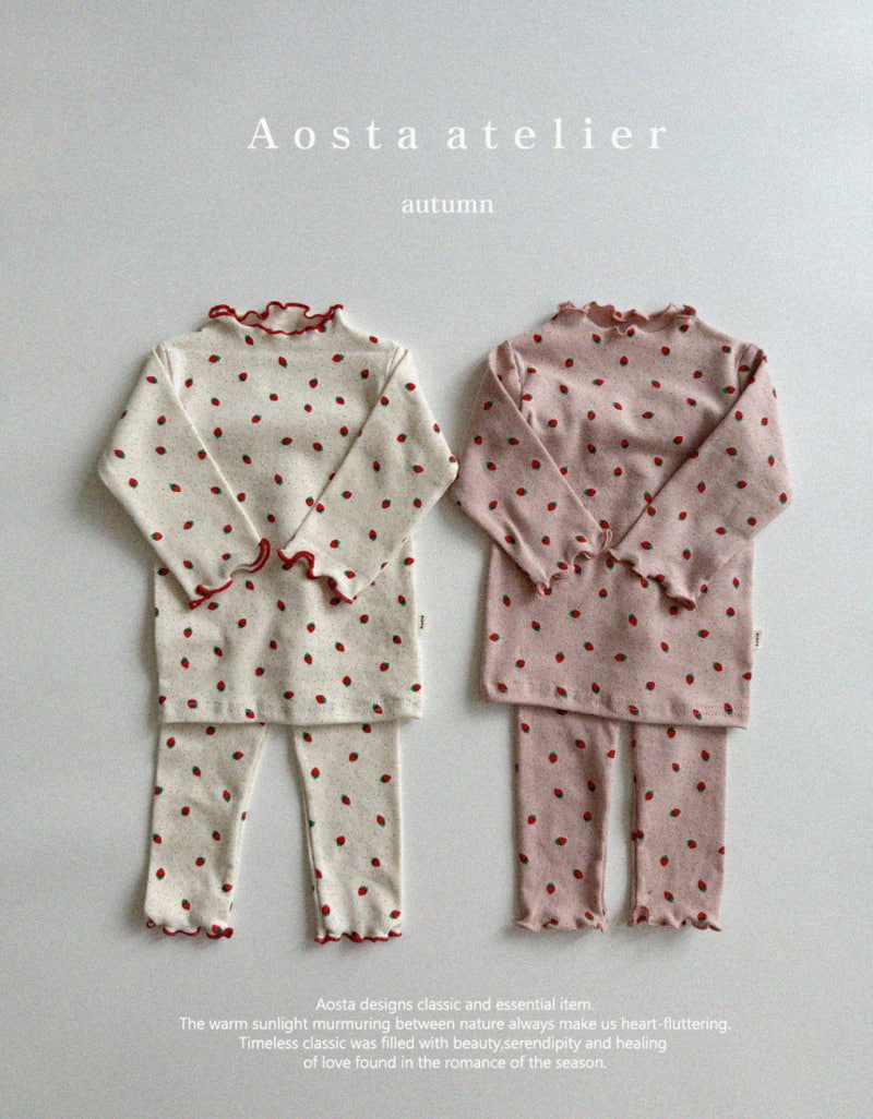 Aosta - Korean Children Fashion - #minifashionista - Strawberry Easywear - 6