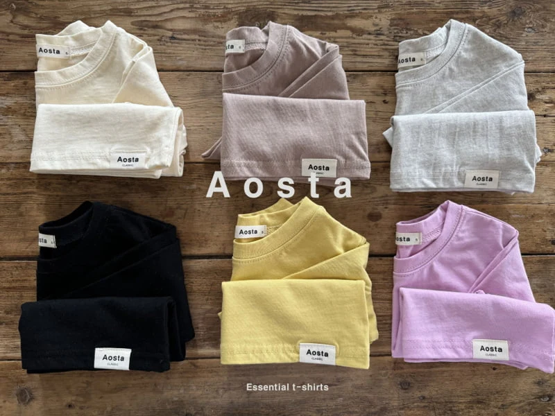 Aosta - Korean Children Fashion - #minifashionista - Essential Tee - 4