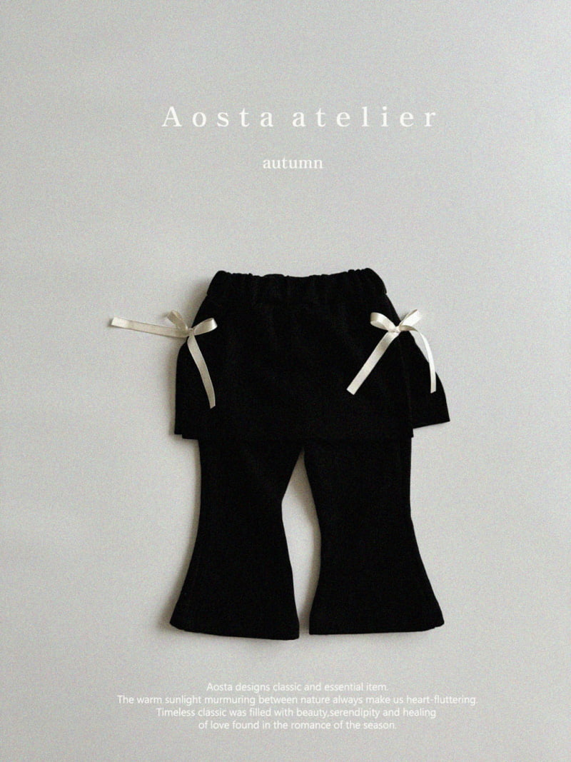 Aosta - Korean Children Fashion - #prettylittlegirls - Skirt Pants - 3