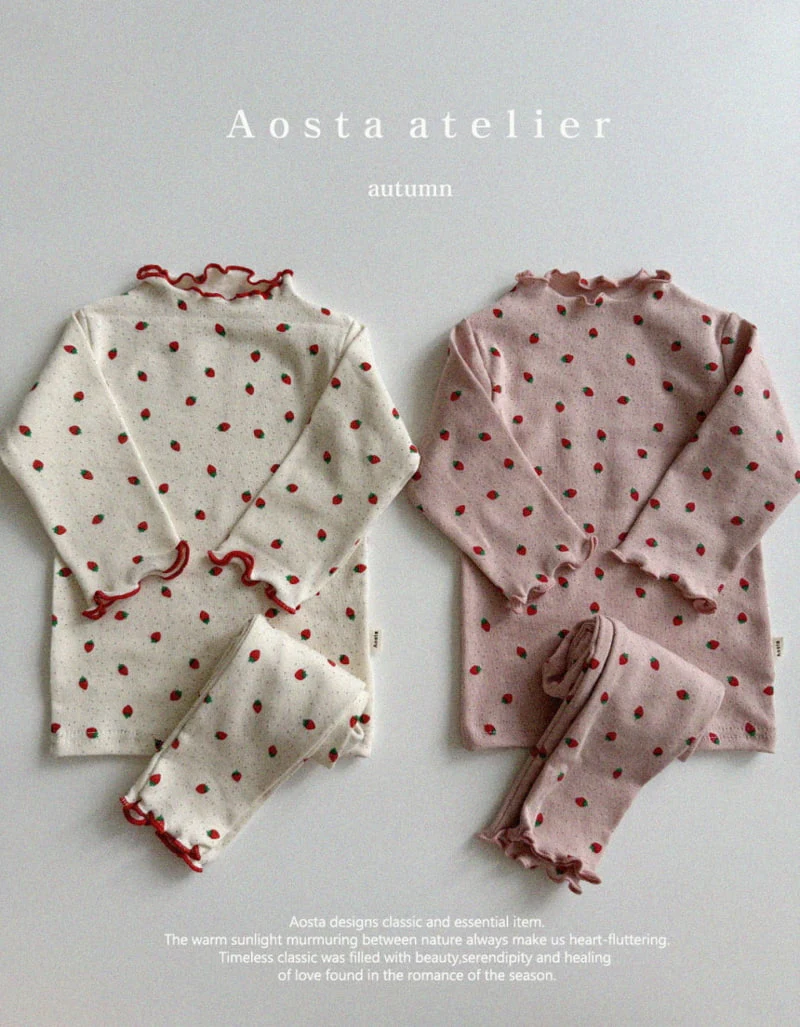 Aosta - Korean Children Fashion - #prettylittlegirls - Strawberry Easywear - 7